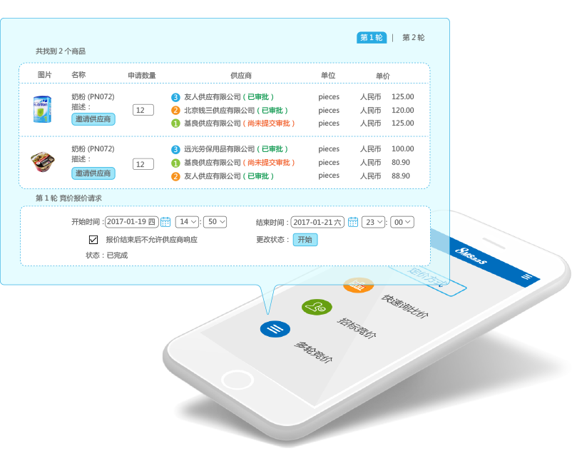 采購管理定價(jià)流程系統(tǒng)